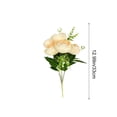 thumbnail image 3 of Dvruxg Silk Artificial Peonies Flowers Faux Peony Bouquet Fake Peonies Artificial Flowers Bouquets for Vase Floral Arrangements Wedding Home Table Decoration, 3 of 6
