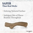 thumbnail image 3 of Nylabone Strong Chew Gourmet Style Stick Dog Chew Toy Peanut Butter Medium (1 Count), 3 of 14