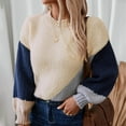 thumbnail image 5 of Winter Saving BeiFu Sweaters for Women Bohemian Long Sleeve Pullover Business Casual Tops Country Concert Outfits Casual Sweaters For Women Long Sleeve Shirts, 5 of 6