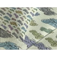 thumbnail image 4 of Ambesonne Motorcycle Quilted Bedspread Set 3 Pcs, Pastel Sketch Art, Queen Size, Multicolor, 4 of 5