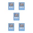 thumbnail image 2 of Wosthever Temporizador digital de cocina Cocinar Estudiar Reloj de cuenta regresiva Pantalla LCD Alarma Gadget de cocina, Azul Type2 NO2 Wosthever CBP143373, 2 of 5