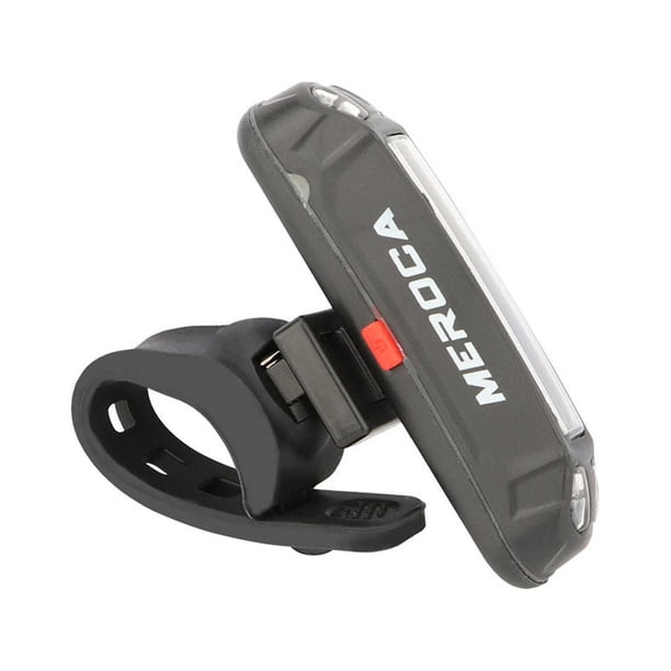 Luz trasera LED USB Toystoory recargable bicicleta alta visibilidad 6 modos