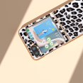 thumbnail image 6 of SaniMore for Samsung Galaxy Z Flip 5 (6.7" 2023) Case with Built-in Tempered Glass Protector,Leopard Pattern PU Leather Shockproof Plating Bumper Stylish for Girls, Silver, 6 of 6