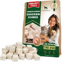 Beloved Pets Dog & Cat Treats Freeze Dried Chicken Cubes 5.3 oz - All Natural Meat Raw Pet Food - Human Grade High-Protein Snacks & Grain-Free Jerky Chews for Cats and Small Dogs