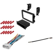 GSKIT877 Car Stereo Installation Kit for 2005-2007 Dodge Charger - in Dash Mounting Kit, Wire Harness, Antenna Adapter for Single or Double Din Radio Receivers