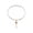 White, variant on Boho Fish Pendant Necklace for Women, Chunky Acrylic Resin Beaded Strand Necklace with Toggle Clasp, Summer Beach Statement Charm Jewelry Gift