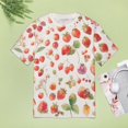 thumbnail image 4 of Various Fruits Women's T-Shirt Short Sleeve T Shirts Tops Tee Ladies Loose T, 4 of 6