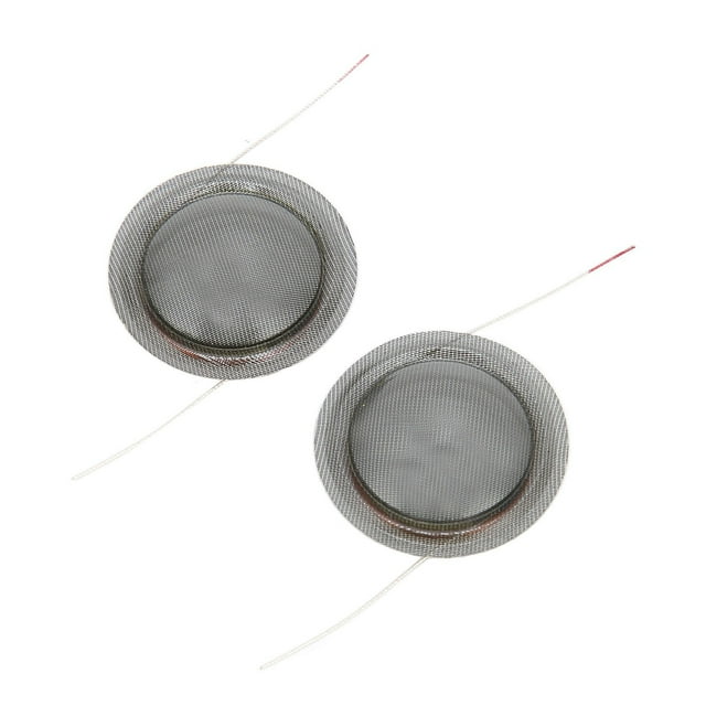 2 uds Tweeter Bobina de voz película de sonido transparente Domo Tweeter accesorio para altavoces