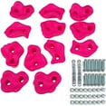 thumbnail image 1 of Ensemble de Balançoire Grand Rocher Texturé avec Autocollant Logo SSS (12 Ensembles), Rose, 1 of 3