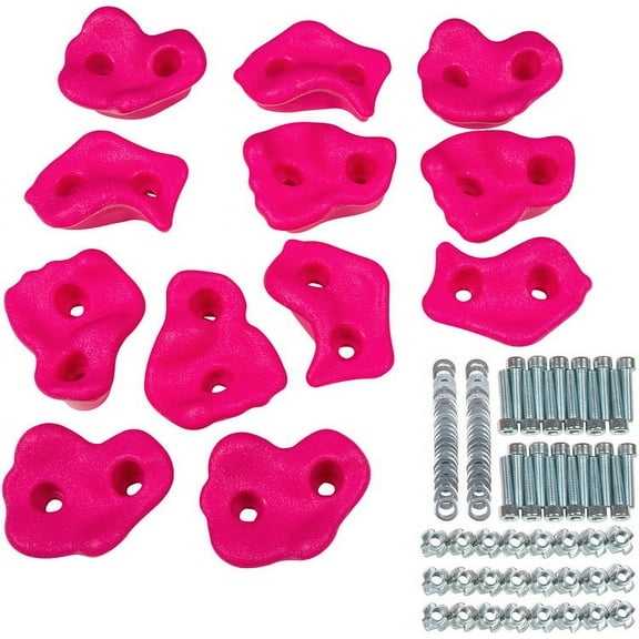 Swing Set Stuff Inc. Large Textured Rock Holds (Pink)