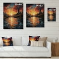 thumbnail image 4 of Designart "Pop Art Pittsburgh III" Cityscapes Print on Natural Pine Wood, 4 of 5