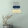 thumbnail image 4 of Designer Do Not Disturb Sign (Navy Blue / White) - Small, 4 of 5