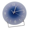 thumbnail image 1 of Wall Clock, 12 Inch Non Ticking Silent Running Round Clock Battery Operated Silent Clock Wall Hanging Glass Plate Quartz Movement Glass Clock for Living Room Bedroom Kitchen Office, 1 of 7
