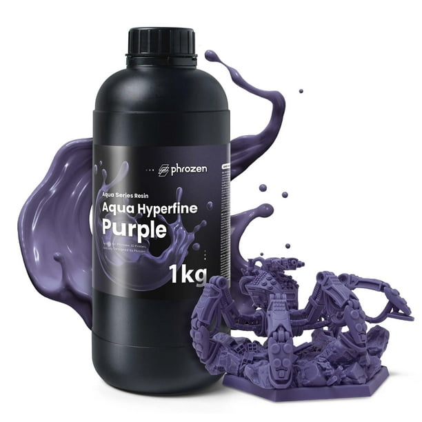 Resina para impresoras 3D phrozen Aqua Hyperfine 1KG Purple