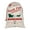 C, variant on WMGHA Canvas Santa Sack, 19.7 X 27.6 Inch Large Santa Bags with Drawstring for Gifts, Large Xmas Santa Burlap Sacks for Giant Presents Gift Wrap Storage Bag Holiday Party Supply