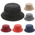 thumbnail image 3 of SPRING PARK Solid Color Bucket Hat Simple Fisherman Cap Packable Reversible Sun Hat for Women Men, 3 of 6
