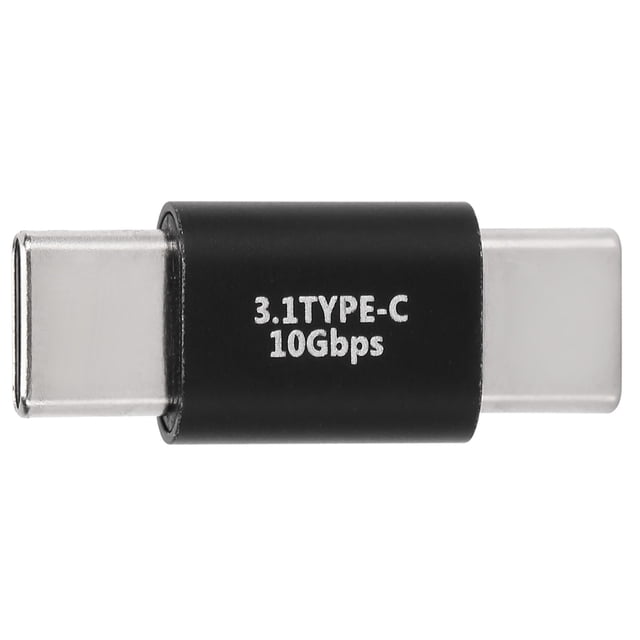 Greensen Type C Mâle à Mâle Rallonge Adaptateur, USB C Rallonge Adaptateur Type C 3.1 Mâle à Mâle Support de Charge Rapide 10Gbps Transfert de Données, USB C Adaptateur de Charge Rapide