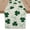 -, variant on St Patricks Day Table Runner Shamrock Lucky Green Long Burlap Spring Holiday Kitchen Dining Banquet Indoor Outdoor Decorations Family Party Decor 13 x 72 Inch