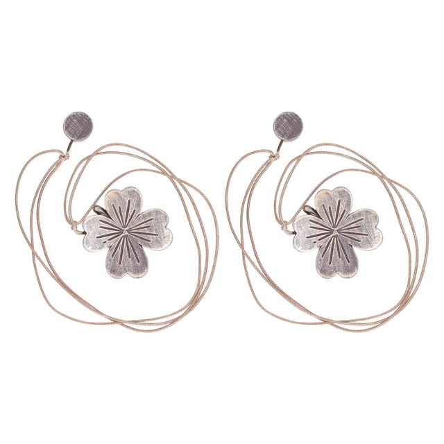 2 uds cortina Tiebacks Simple resina tallado cuerda para atar cortina correa hebilla Accesorios