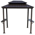 thumbnail image 2 of KOZYARD  Andra 8'X5' Soft Top Barbecue Grill Canopy with LED lights Brown 6 x 8, 2 of 5