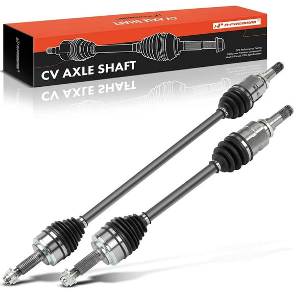 A-Premium Pair (2) Front CV Axle Shaft Assembly Compatible with Toyota Corolla 2020-2021 1.8L, Driver & Passenger Side, Replace# 4342002E70, 4341002A30