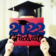 thumbnail image 4 of Graduation Senior Photo Prop 2022 Graduation Party Decoration Graduation Photo Background Sign,Blue, 4 of 7