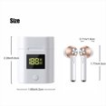thumbnail image 3 of Estuche de carga Bluetooth 5.0 Earbud Auriculares estéreo internos Auriculares manos libres inalámbricos, Dorado Inevent EL4779-05B, 3 of 7