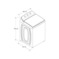 thumbnail image 4 of Lavadora Whirlpool  8MWTW1813MJM, 4 of 5