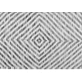 thumbnail image 1 of Ahgly Company Indoor Rectangle Abstract Gray Contemporary Area Rugs, 2' x 4', 1 of 1