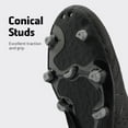 thumbnail image 6 of BURUDANI Men Sports Athletic Light Outdoor Football Soccer Cleats Shoes BLACK/DARK/GREY Size 7, 6 of 6