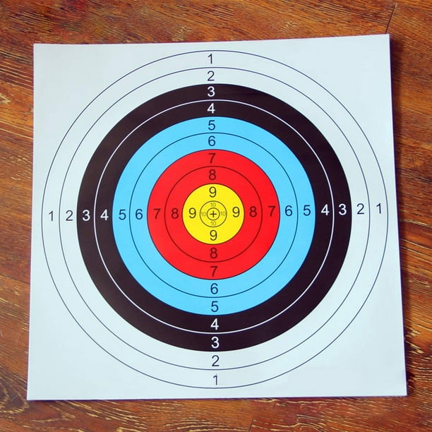 Zone cible de tir à l'arc 30 pièces tir à l'arc-tir-papier-cible