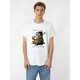 thumbnail image 1 of Camiseta de manga corta con cuello redondo y estampado gráfico de animales de dibujos animados para hombre, camisetas informales, 1 of 7