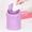Purple#2, variant on Mini Desktop Trash Can with Lid | Push-Type Double Bucket Design | Small Hidden Garbage Bin for Home Office Desk Kitchen | Pink or Purple | 7.87x5.3x5.3in