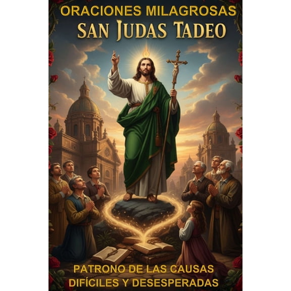 Oraciones Milagrosas a San Judas Tadeo: Patrono de Las Causas DifÃciles Y Desesperadas, (Paperback)