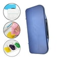 thumbnail image 6 of Tachiuwa Airtight Watercolor Palette Paint Case 18 Well with 2 Mixing Areas and Lid Travel Paint Tray Watercolor Tin for Acrylic Paint Navy Blue, 6 of 10