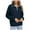Navy, variant on Lmnyox Half Zip Collared Pullover for Women Business Casual Long Sleeve Sweatshirts Fashion Athletic Shirts