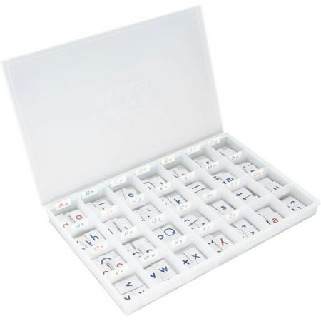 UPC: 0192407070622 | Really Good Stuff Vinyl Magnetic Letters With Alphabet Storage Case – 258 letter tiles 1 case