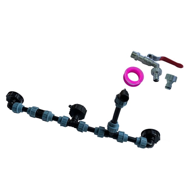 Adaptador de Tanques IBC DYNWAVEMX Conector de tubo de reemplazo Válvula adaptadora de Easy Tool
