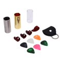 thumbnail image 1 of Guitar Slide Set, Practical Portable 60mm Guitar Slide Pick Set  for Bass Banjo Ukulele, 1 of 7