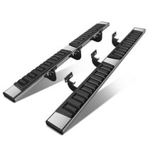 DNA Motoring 6.75" Side Step Nerf Bars Running Boards for 09-23 Dodge Ram 1500 Classic Quad Cab