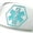Aqua, variant on MedicEngraved Surgical 316L Stainless Steel Medical ID 7mm Figaro Link Bracelet with Enamel Medical Tag - Medical Engraving Included