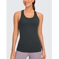 thumbnail image 2 of CRZ YOGA Women's Butterluxe Yoga Workout Tank Tops Racerback Sleeveless Camisole Athletic Gym Shirts, 2 of 6