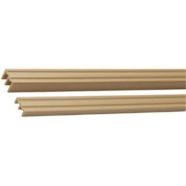 Knape Vogt P2417tan72 72 In Plastic Sliding Track Guide Kit 44 Tan Com Knape Vogt P2417tan72 72 In Plastic, 1 8 Plastic Sliding Door Track