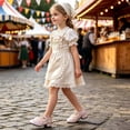 thumbnail image 5 of PLHWHYQ Girls Everyday Wear Sneakers for Little Girls with Bow | Comfortable Soft Sole Fashion Casual Shoes for Daily Activities Pink-a 8.5-9 Years, 5 of 9