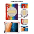 thumbnail image 2 of Funda de uso rudo para Ipad 10a generacion 10.9" case resistente a caidas con correa Teknet  Uso Rudo, 2 of 4