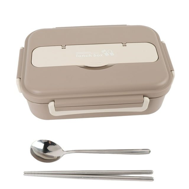 316 Stainless Inner Steel BentoBox, 3 Compartment 1000ml Lunch Box Lunch Containers with Utensils, Portable Lunch Food Container for Adults Kids School Picnic