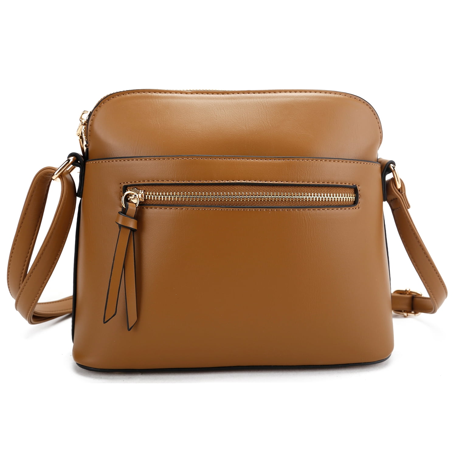 La Terre Crossbody Bag with Front Zipper and Wide Functional Pocket
