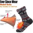 thumbnail image 4 of Cálido térmico, bota forrada de piel de invierno unisex con aislamiento grueso y calefacción, 4 of 5