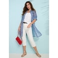 thumbnail image 5 of Roaman's Women's Plus Size Kate Georgette Tunic, 5 of 5