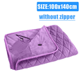 thumbnail image 4 of Couverture Alimentée par Power Bank Chauffe-Lit d'Hiver USB Couvertures Chauffantes Corps Chauffe-Lit Machine Rose-A, 4 of 10